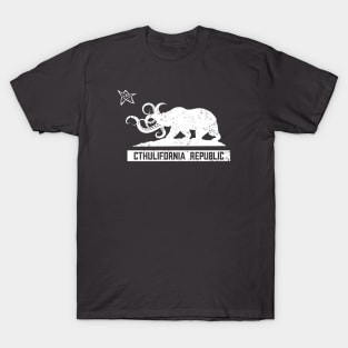 Cthulifornia Republic (White) T-Shirt